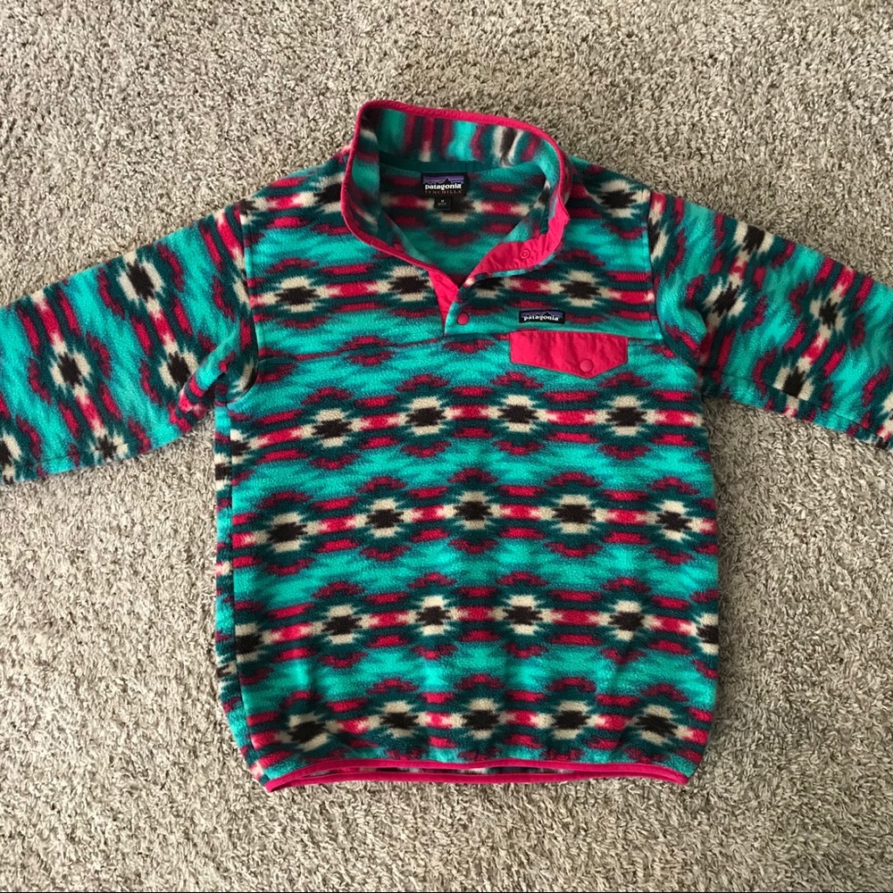 RARE Patagonia Synchilla Aztec Sweater Fleece
